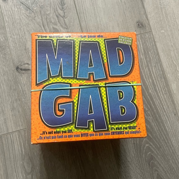 Mad Gab Original Classic Vintage Card Game 1995 MADGAB - Picture 5 of 5